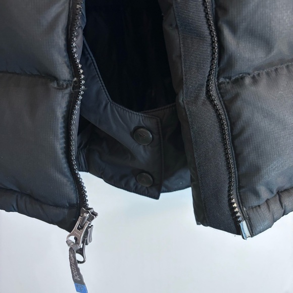 MARMOT 700 Fill Sz M Puffer Coat Elastic Cuffs Pockets Longer Back Jacket - Picture 10 of 16